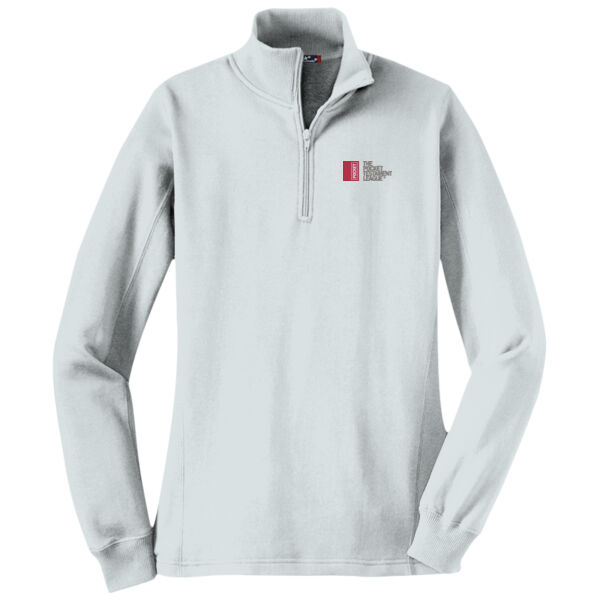   - Ladies 1/4 Zip Sweatshirt Thumbnail