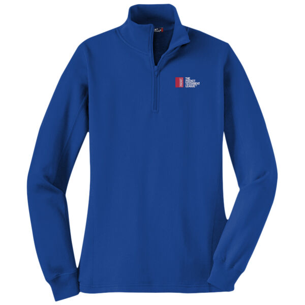   - Ladies 1/4 Zip Sweatshirt Thumbnail