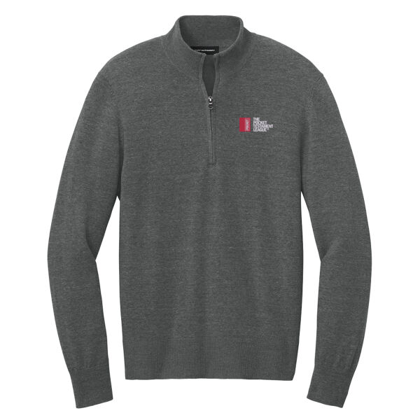   - Easy Care 1/4 Zip Sweater Thumbnail